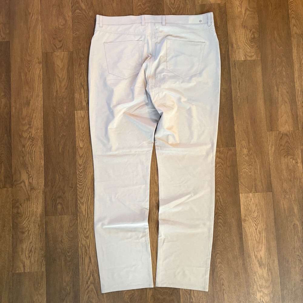 Peter Millar Authentic Mens Golf Performance Chino Casual 5 Pocket Tan Pants